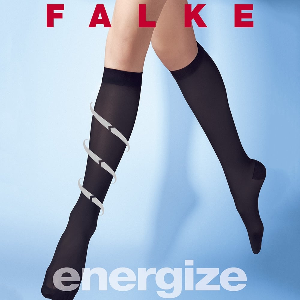  Falke 41785 Leg Energizer 50 denier strong support knee highs   Vsechulki.ru