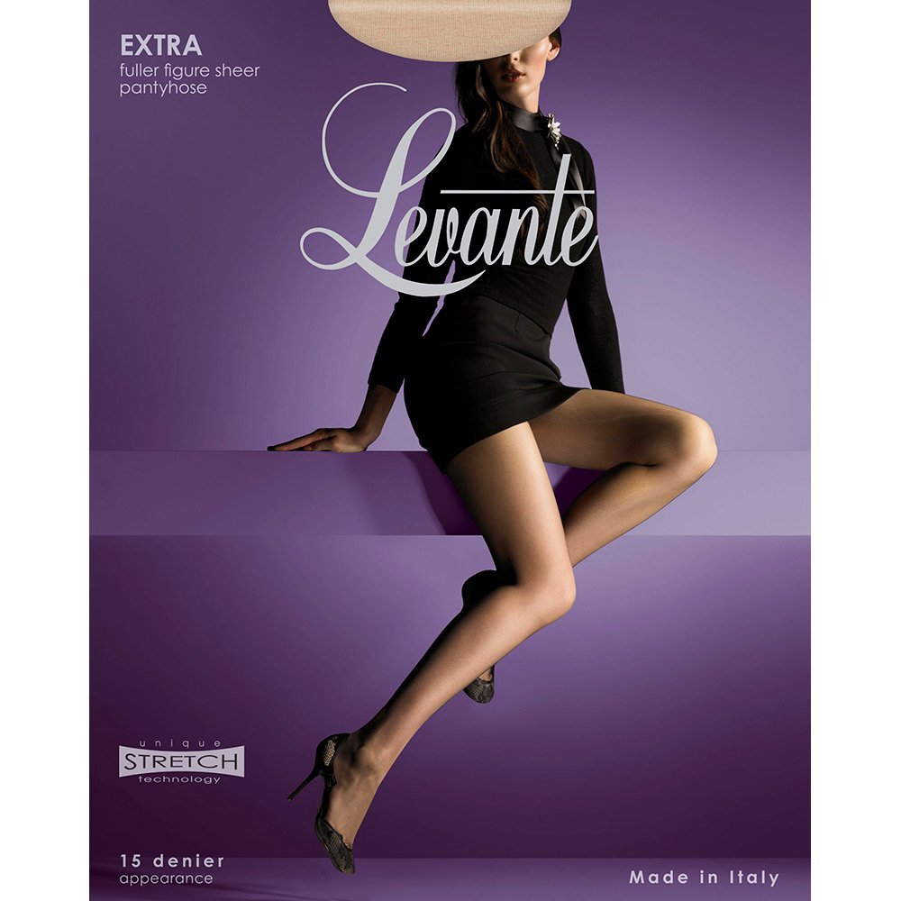  Levante Extra fuller figure sheer tights   Vsechulki.ru