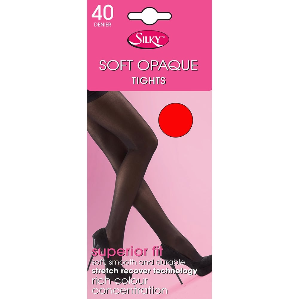 картинка Silky Soft Opaque 40 denier tights от магазина Vsechulki.ru