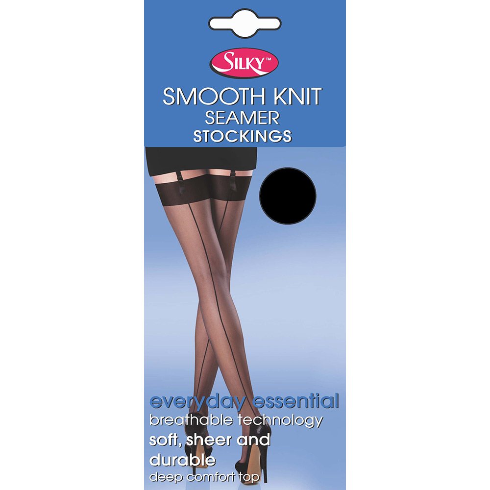 картинка Silky Smooth Knit Seamer seamed stockings от магазина Vsechulki.ru