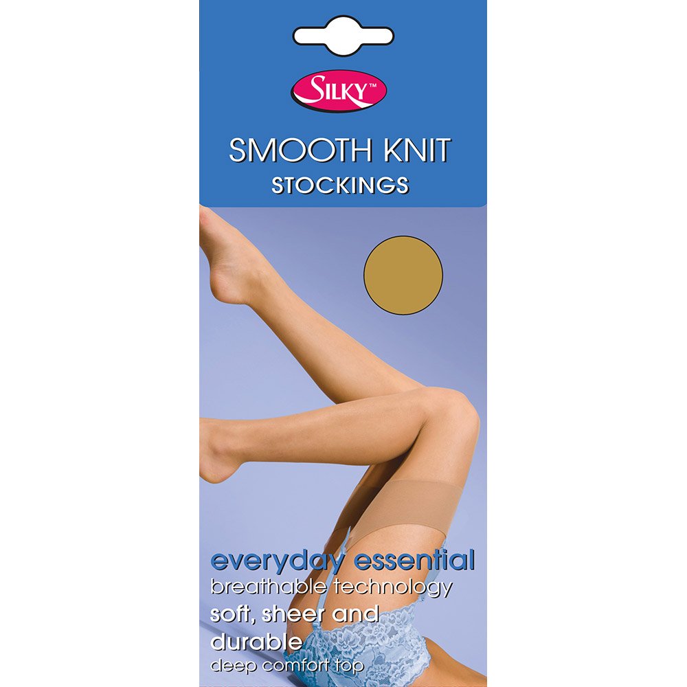 картинка Silky Smooth Knit 100% stretch nylon stockings от магазина Vsechulki.ru