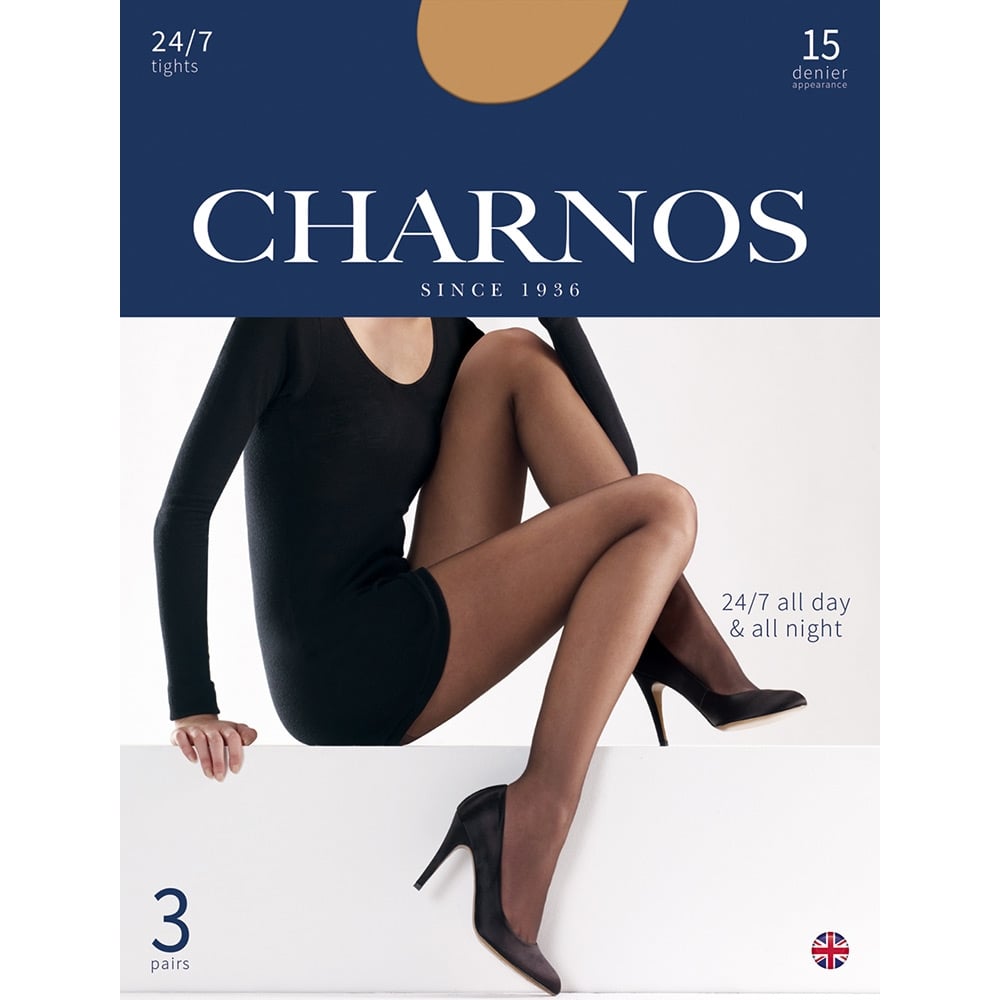  Charnos 24-7 sheer tights - 3 pair pack   Vsechulki.ru