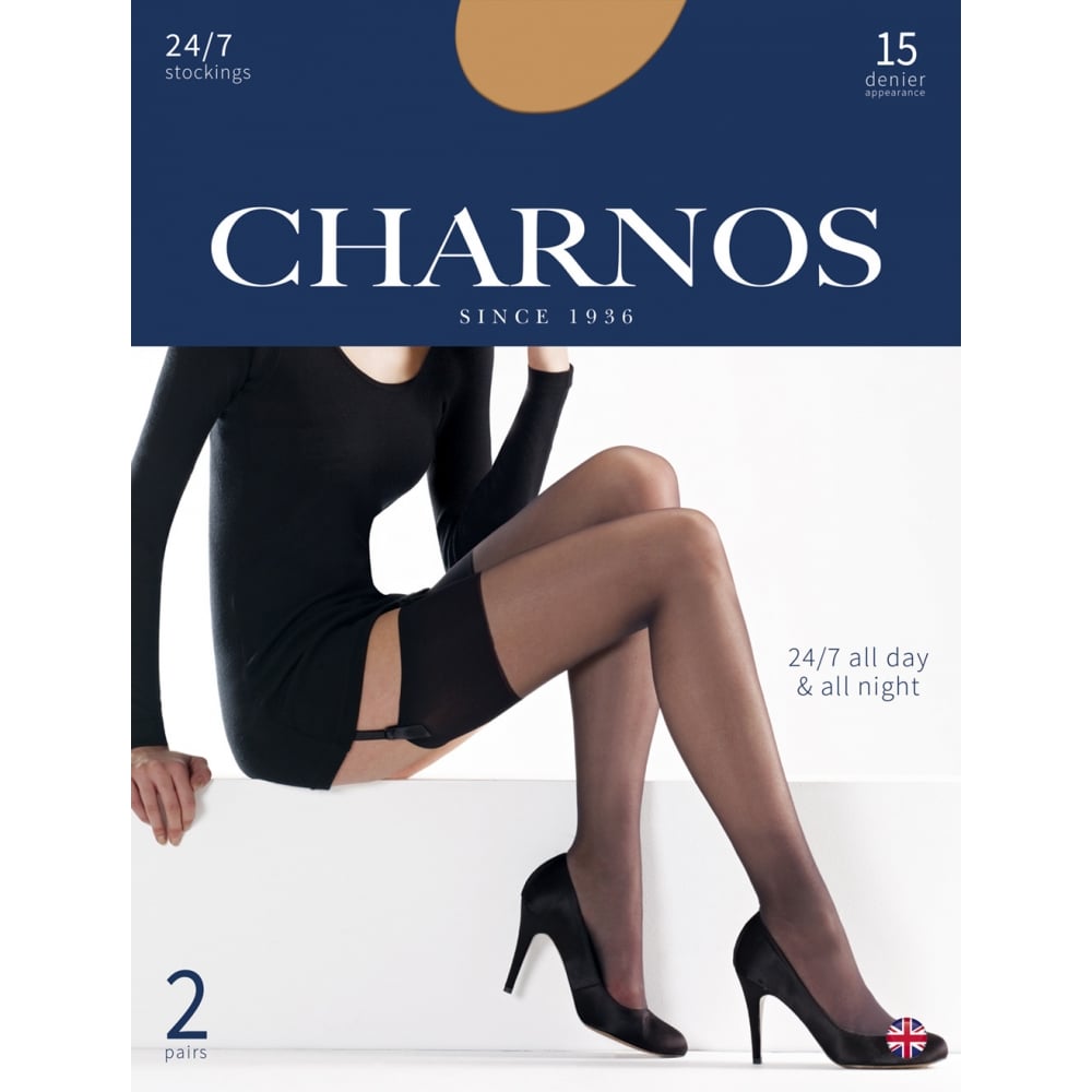  Charnos 24/7 stockings - 2 pair pack   Vsechulki.ru