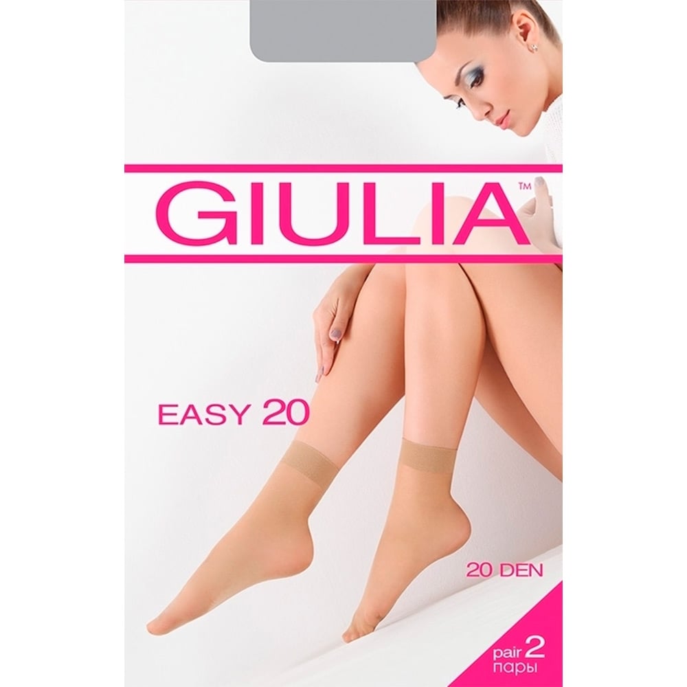  Giulia Easy 20 ankle highs - 2 pair pack   Vsechulki.ru